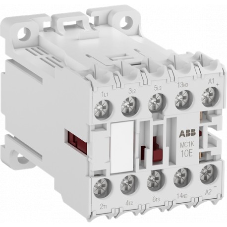 1SAL101858R9901 - 1SAL101858R9901 ABB The MC1K301ARD mini contactor is a dimension optimized 3 pole contactor with 1 NC auxili..
