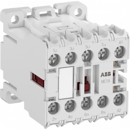 1SAL102174R9901 - 1SAL102174R9901 ABB The MC1AB00ARJ mini contactor is a dimension optimized 4 pole contactor with special scr..