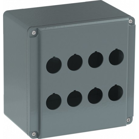 1SFA170838R2000 - 1SFA170838R2000 ABB 1-HOLE ENCLOSURE DEEP SOCLE WITHOUT HOLES WITH CONDUIT ENTRY GREY ALUMINUM