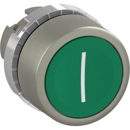 1SFA187112R9502 - 1SFA187112R9502 ABB MARKED PUSHBUTTON "I" NON-ILLUMINATED FLUSH GREEN