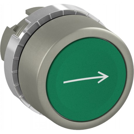 1SFA187118R9502 - 1SFA187118R9502 ABB MARKED PUSHBUTTON SYMBOL "ARROW RIGHT" NON-ILLUMINATED FLUSH GREEN