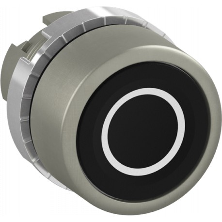1SFA187150R9506 - 1SFA187150R9506 ABB MARKED PUSHBUTTON "O" NON-ILLUMINATED FLUSH BLACK
