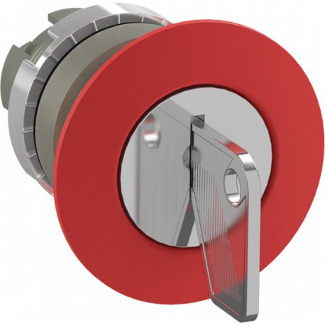 1SFA192000R9001 - 1SFA192000R9001 ABB MUSHROOM PUSHBUTTON MUSHROOM 40 MM RED KEY RELEASE