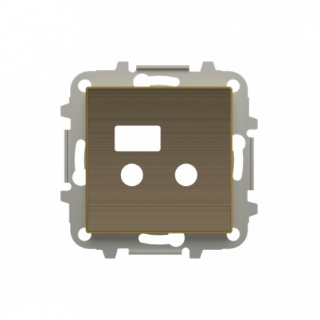 2CLA856830A1201 - 2CLA856830A1201 8568.3 OE NIESSEN Cover module inputs/outputs and USB OE