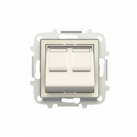 2CLA851680A1101 - 2CLA851680A1101 8516.8 BL NIESSEN Slanted Lid 2 BL Computer Connector