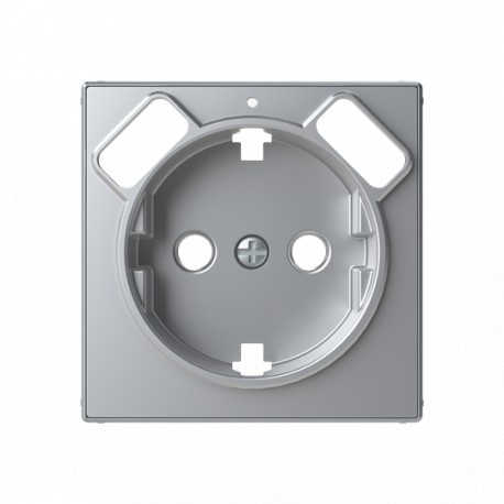 2CLA858830A1301 - 8588.3 PL NIESSEN Color: SilverCover plate for Schuko w/ USB socket outlet code: 8188.3