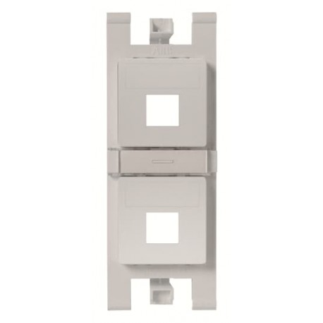 2CLA101610T1301 - 2CLA101610T1301 T1016.1 PL NIESSEN Flat bracket for 2x RJ45 without pers. PL