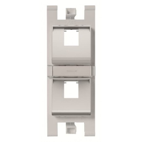 2CLA101650T1301 - 2CLA101650T1301 T1016.5 PL NIESSEN 45º support for 2x RJ45 without pers. PL