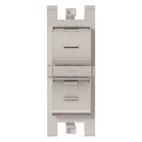 2CLA101670T1301 - 2CLA101670T1301 T1016.7 PL NIESSEN 45º bracket for 2x RJ45 with pers. PL
