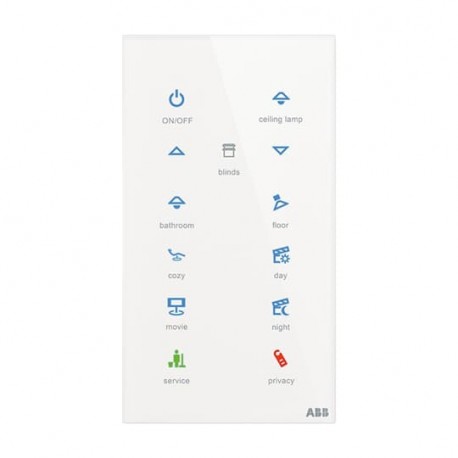 2CKA006300A1543 - 2CKA006300A1543 TB/U12.7.1-CG NIESSEN Touch sensor, 12 channels, FM