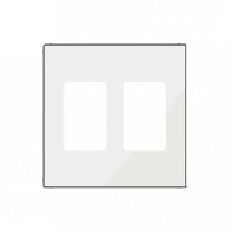 2CLA855510A2101 - 2CLA855510A2101 8555.1 CB NIESSEN DOUBLE CB VDI SOCKET COVER