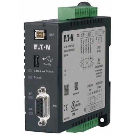 PXR-PCAM - PXR-PCAM 195565 EATON ELECTRIC Communication module for IZM and NZM-VX(MX)(PX)(PMX). Profibus DP