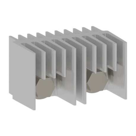 1SCA157318R1001 - 1SCA157318R1001 ABB OTDCKIT400FS11 Connection Bar Kit Connection bar for connecting two adjacent pole-termin..