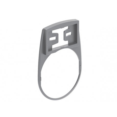 LPFXAU105G - LPFXAU105G LOVATO LEG.HOLDER FOR 15X27MM LABELS FLAT GRAY