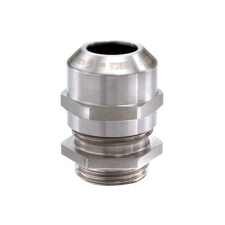 ESSKE 63 LT - ESSKE 63 LT 10065993 WISKA Stainless glands. "ATEX" AISI 303, IP68 -60oC, range 34 to 48mm, thread M63