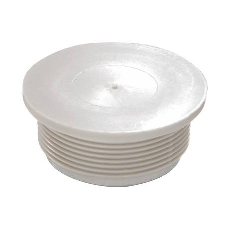 EST 20 - EST 20 10062552 WISKA Blind pressure insert plug, light grey polyethylene, for DN20