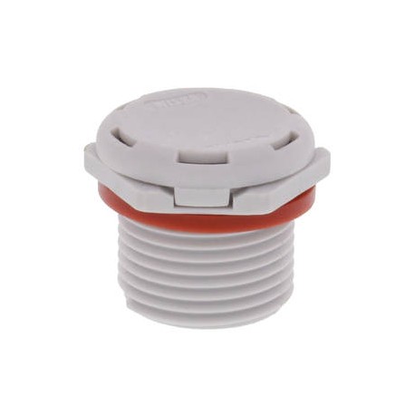 EVPS-L 20/GL HF - EVPS-L 20/GL HF 10106616 WISKA VentPLUG High Flow Black Compensating Cap RAL 7035, IP69K, Long Thread M20