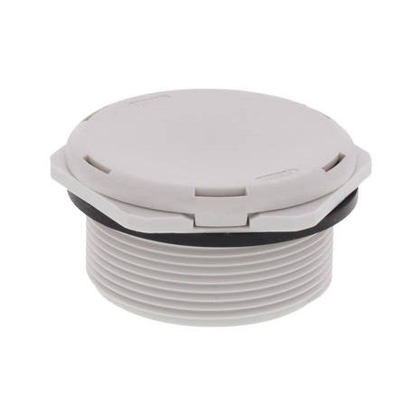 EVPS-L 40/GL - EVPS-L 40/GL 10106594 WISKA VentPLUG black compensating stopper RAL 7035, IP69K, long thread M40