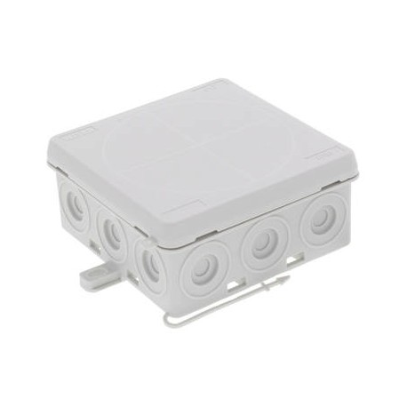 KA 012 LG - KA 012/empty 10109427 WISKA Halogen-free KA IP55 box, 86x86x41, light grey