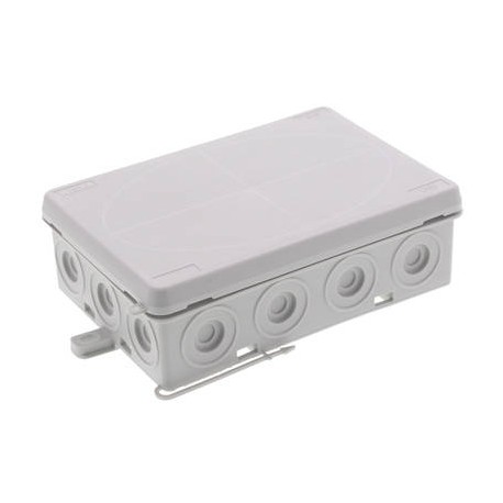 KA 016 LG - KA 016/empty 10109428 WISKA Halogen-free KA IP55 box, 86x86x41, light grey