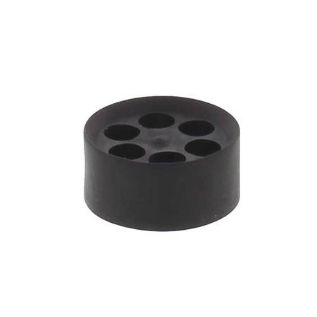 MFD 32/06/060 - MFD 32/06/060 10064345 WISKA IP66 multi-cable gasket for M32 press, 6 cables from 5.0mm to 6.0mm
