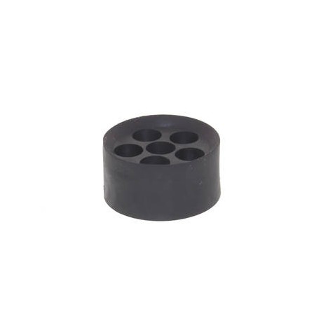 MFD 40/06/090 - MFD 40/06/090 10102172 WISKA IP66 multi-cable gasket for M40 press, 6 cables from 7.5mm to 9.0mm