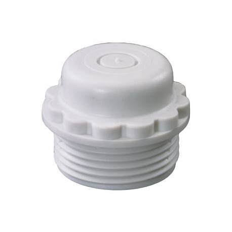 MN 16 - MN 16 10060751 WISKA Polyethylene Light Grey Rosette Cap, IP54 Thread Pg.16