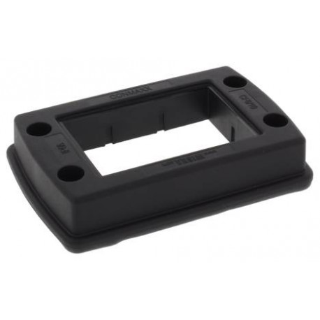 CF 6-10 V0 BK - CF 6-10 V0 BK 10108181 WISKA 70x106mm CONMAXX frame, POLYamide UL94-V0, -40oC 120oC, IP66, RAL 9005