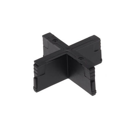 CGX V0 BK - CGX V0 BK 10108190 WISKA CROSS-shaped separator CONMAXX, polyamide UL94-V0, -40oC 120oC, RAL 9005