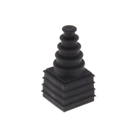 CDKS 2-15 HB BK - CDKS 2-15 HB BK 10108226 WISKA Conica gasket for 2-15mm cables, 20.7x20.7mm TPE, UL94-HB, -40oC 120oC, RAL 9..