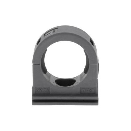 BCC-23/G - BCC-23/G 10106935 WISKA Grey PA clip holder + built-in cover for DN23/28 ring tube