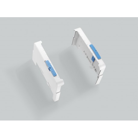 01136 - 01136 WÖHNER bracket set (left-right) for 3p closing profiles for 01554 and 01555