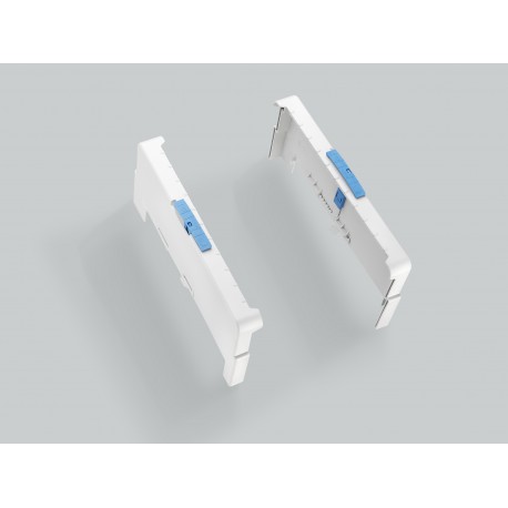 01137 - 01137 WÖHNER bracket set (left-right) for 4p closing profiles for 01599 and 01555