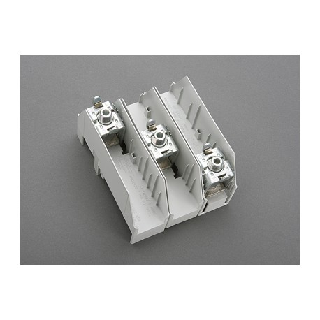 01538 - 01538 WÖHNER Connection 3 poles without lid, sist. 60mm, for flat bars up to 32x20