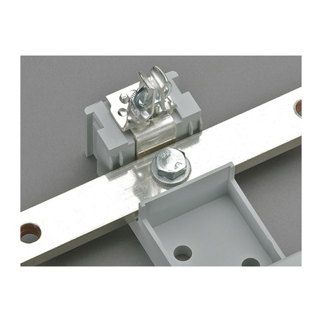 03289 - 03289 WÖHNER NH fuse holder base for PV, Size 1XL, 250A, 1,500VDC, 1 pole for collector bar, protected, pane..