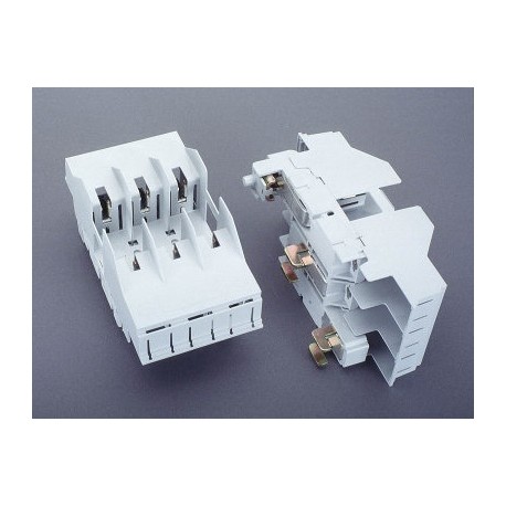 03656 - 03656 WÖHNER Base fus. NH 160A, size 00/3P Screw, salt. upstairs, sist. 60mm