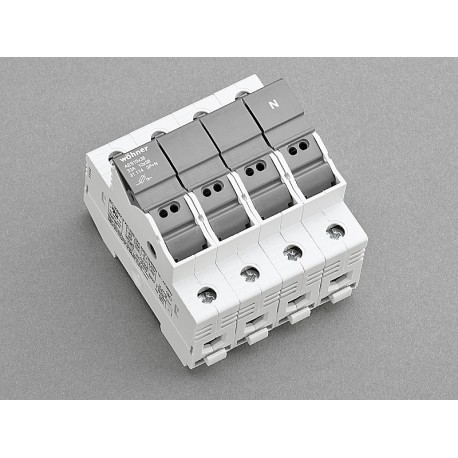 31114 - 31114 WÖHNER Ambus EasySwitch 10x38/ 690V 32A 3 poles+N