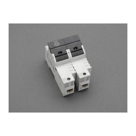 31285 - 31285 WÖHNER Ambus J-Carrier, Class J 2p fuse holders, 30A/600V, 21x57