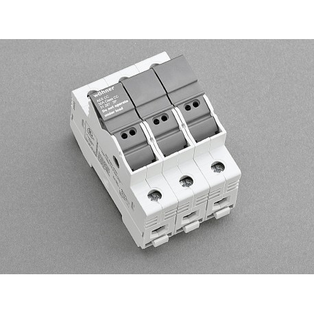 31297 - 31297 WÖHNER Class CC 3p, 30A / 600V fuse holder