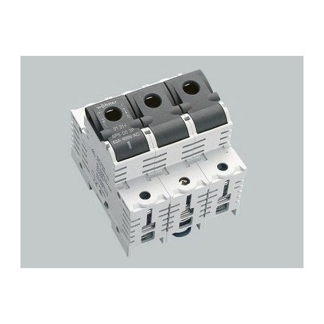 31314 - 31314 WÖHNER Fuse disconnector D0 up to 63A, 3 poles