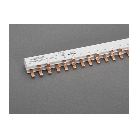 31549 - 31549 WÖHNER Comb, 690 VAC, 3p, bridge type, 125A, step 18mm, 25mm2 L'1 mt