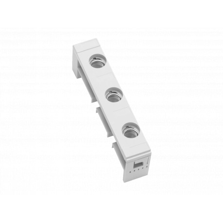 31554 - 31554 WÖHNER Fuse holder base D0, E18, 3p, 36x160, for bar 5mm, sist. 60mm Compact
