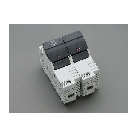 31924 - 31924 WÖHNER Fuse holder for fuses type J/2p 60A, 600V, 27x60 with LED