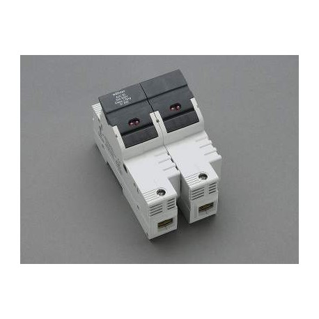 31933 - 31933 WÖHNER Fuse holder for fuses type J/2p 30A, 600V, 21x57 with LED
