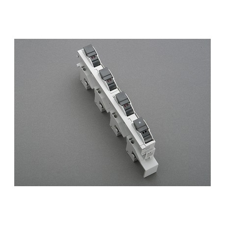 31964 - 31964 WÖHNER AEL, fuse holder, sis. 60mm, 10x38, 4p with LED