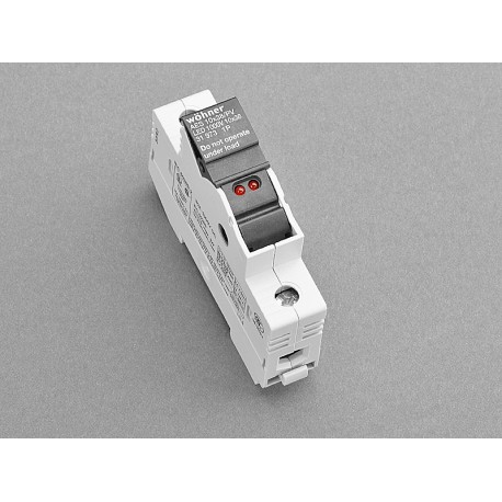 31973 - 31973 WÖHNER AES, 10x38, 1p, 1000V DC fuse holder, with LED