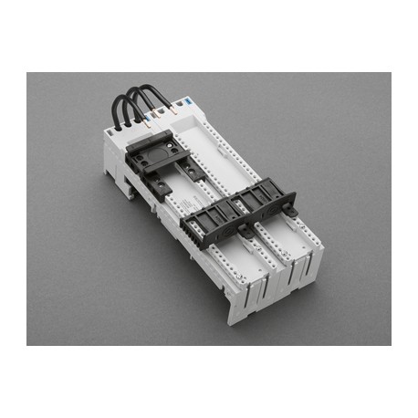 32452 - 32452 WÖHNER Adapter EQUES 60Classic 25 A, 1 adjustable guide, 90mm L: 200 for Moeller PKZ0/BG1