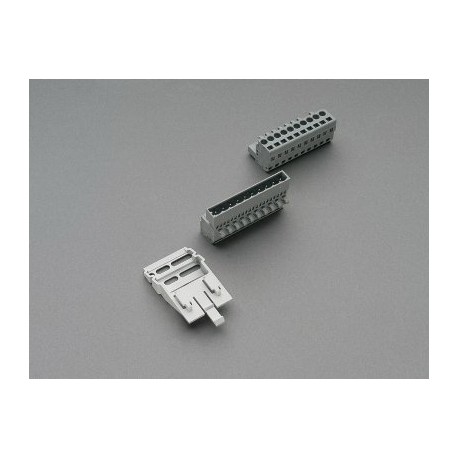 32513 - 32513 WÖHNER 10-pole, 250V connector with stand, 54mm width