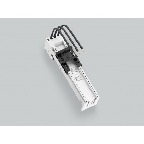 32659 - 32659 WÖHNER Adapter EQUES 60Classic, 32A for Siemens S0 with spring terminals, 45x200, 3p, sis. 60Classic