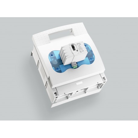 33162 - 33162 WÖHNER NH 630A disconnector, size 3 Bar mount, M12 Disp screw. Electromechanical Signal.